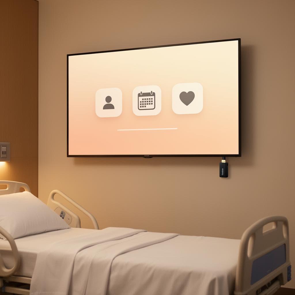 Patient Room TV & Entertainment System